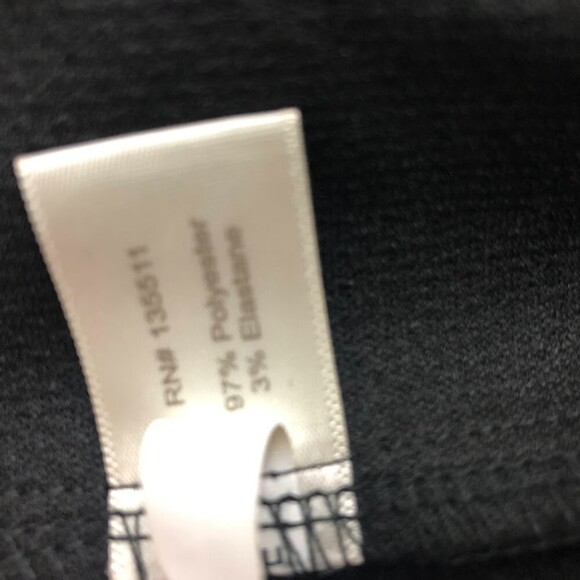 Vintage Boston Proper Women's Black High Low Skirt With Lace Hem Size Medium - Picture 6 of 10